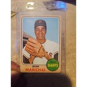 1968 Topps #205 Juan Marichal Vintage Baseball Card MLB San Francisco Giants